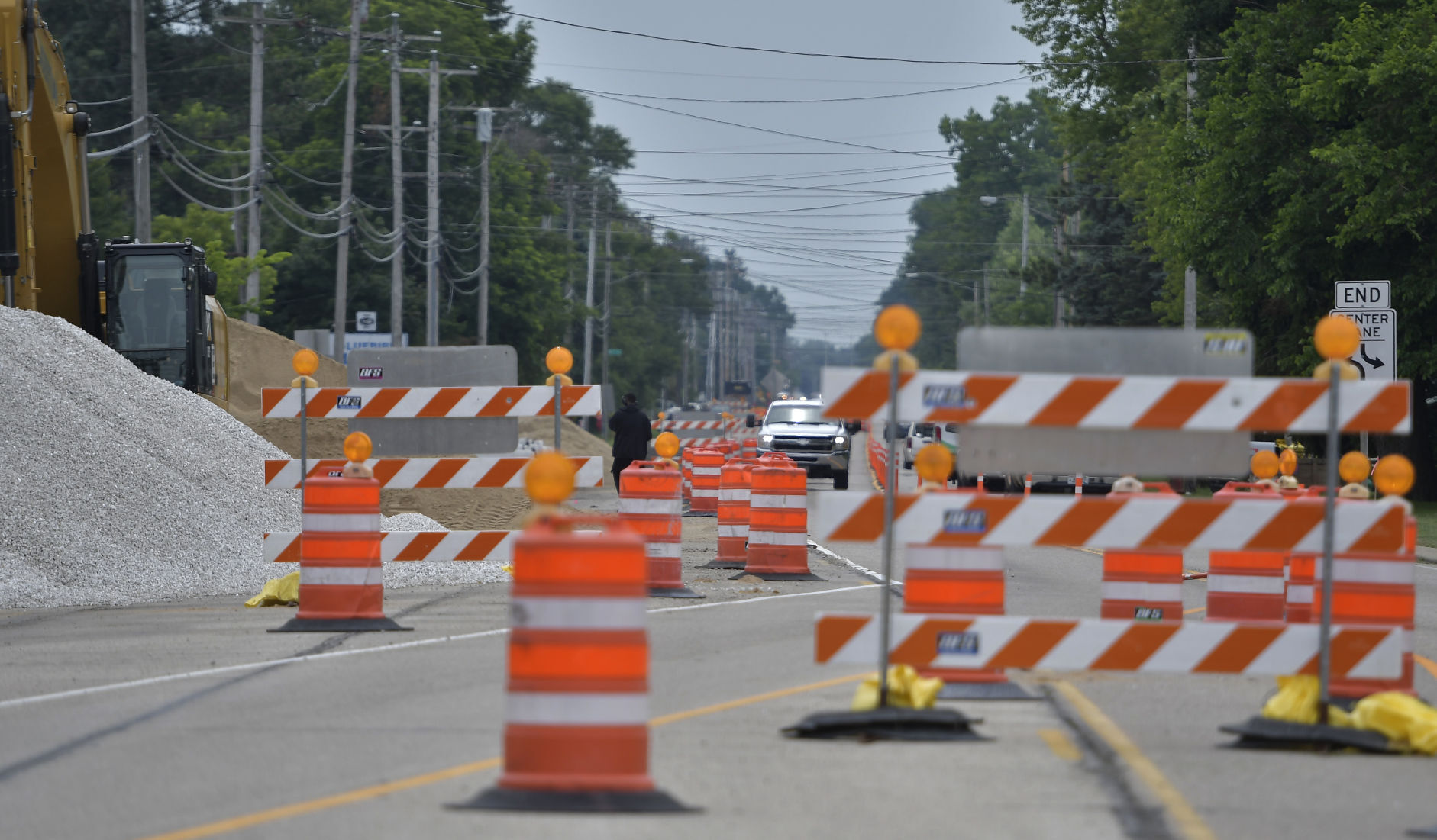 Sheridan Road in Somers